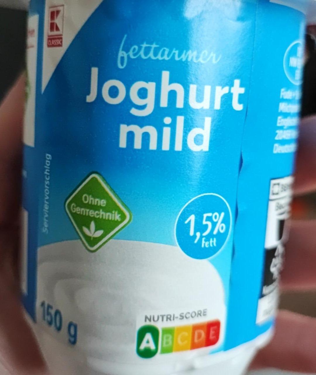 Fotografie - Joghurt mild 1,5% fett K-Classic