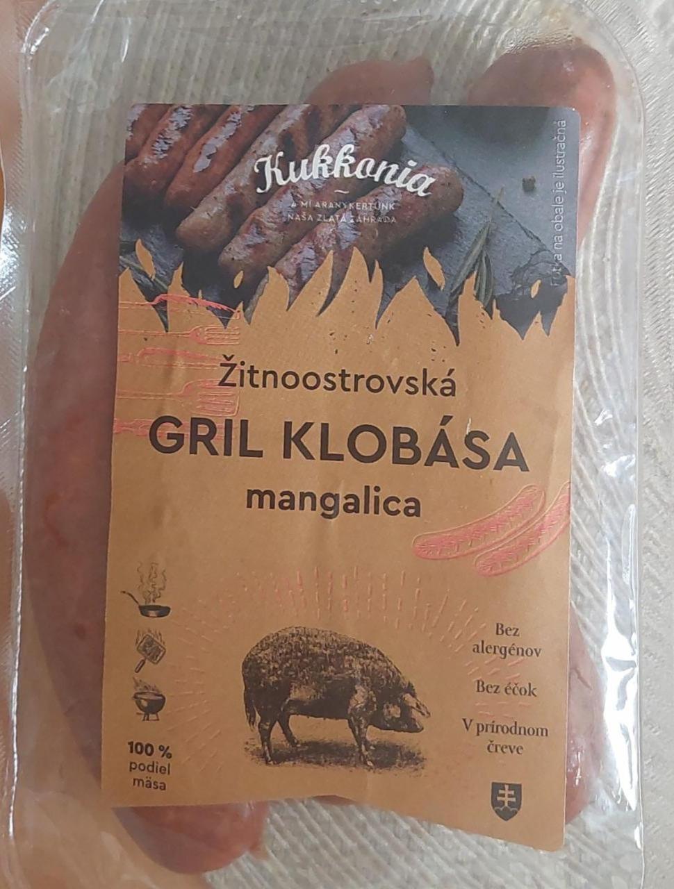 Fotografie - Žitnoostrovská Gril Klobása mangalica Kukkonia