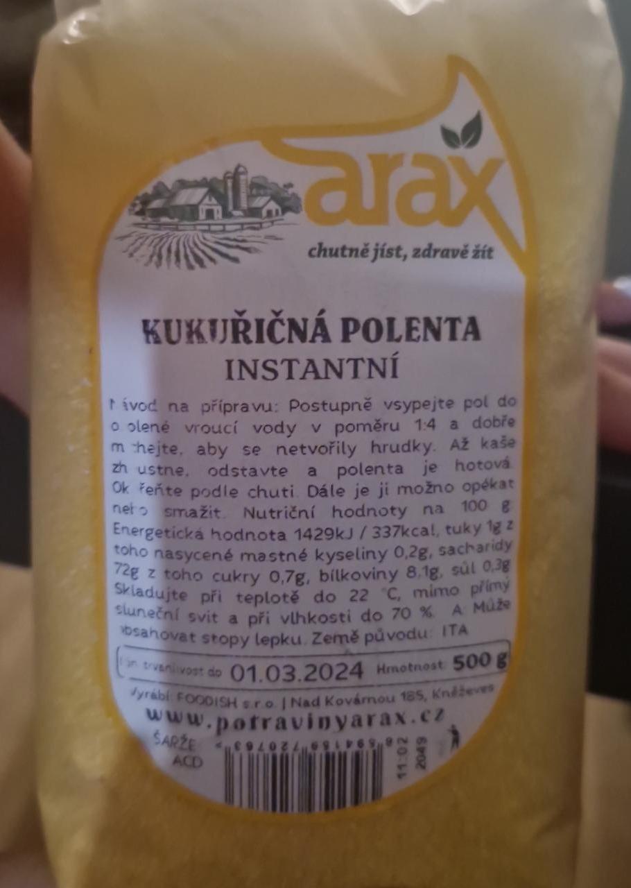 Fotografie - Kukuřičná polenta instantní Arax