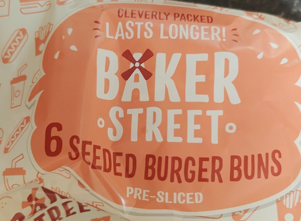 Fotografie - 6 Seeded burger buns Baker Street