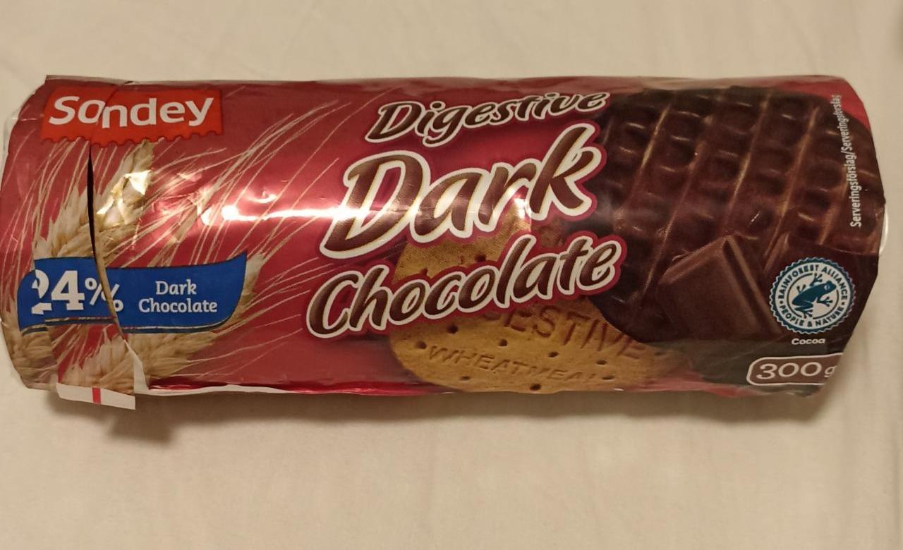 Fotografie - Digestive Dark Chocolate Sondey