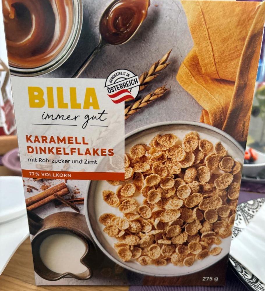 Fotografie - Karamell Dinkelflakes Billa