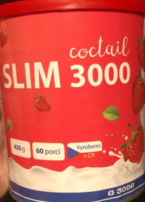 Fotografie - coctail slim 3000 jahoda