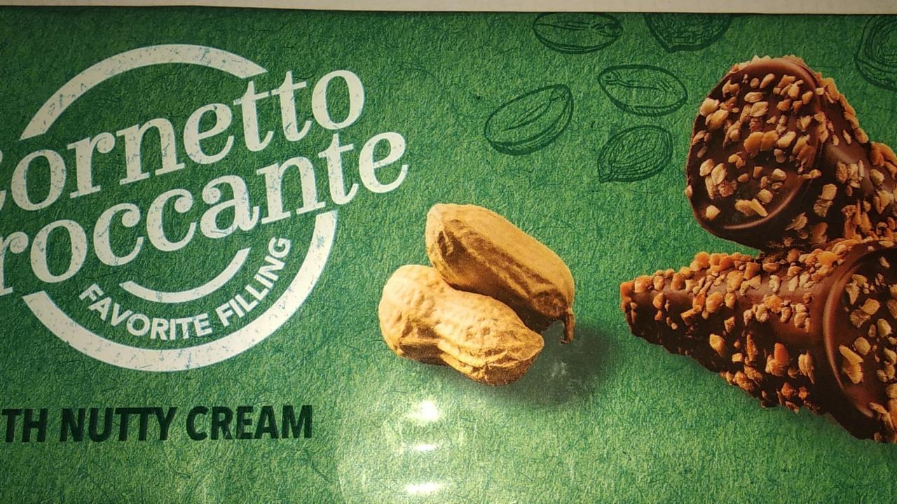 Fotografie - Croccante with Nutty Cream Cornetto