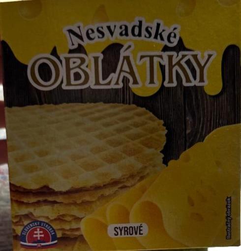 Fotografie - Nesvadské Oblátky Syrové