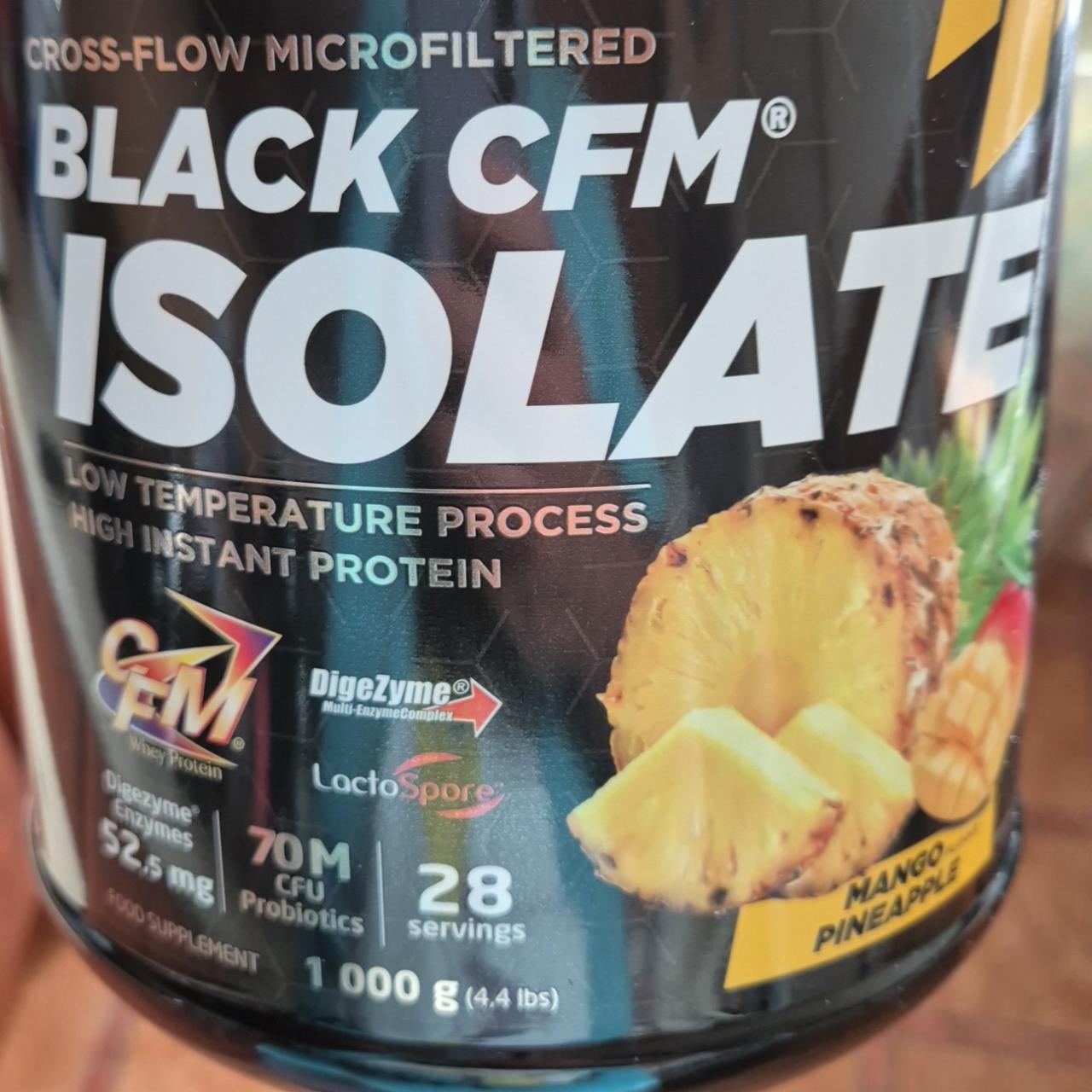 Fotografie - Black CFM Isolate Mango Pineapple Amix