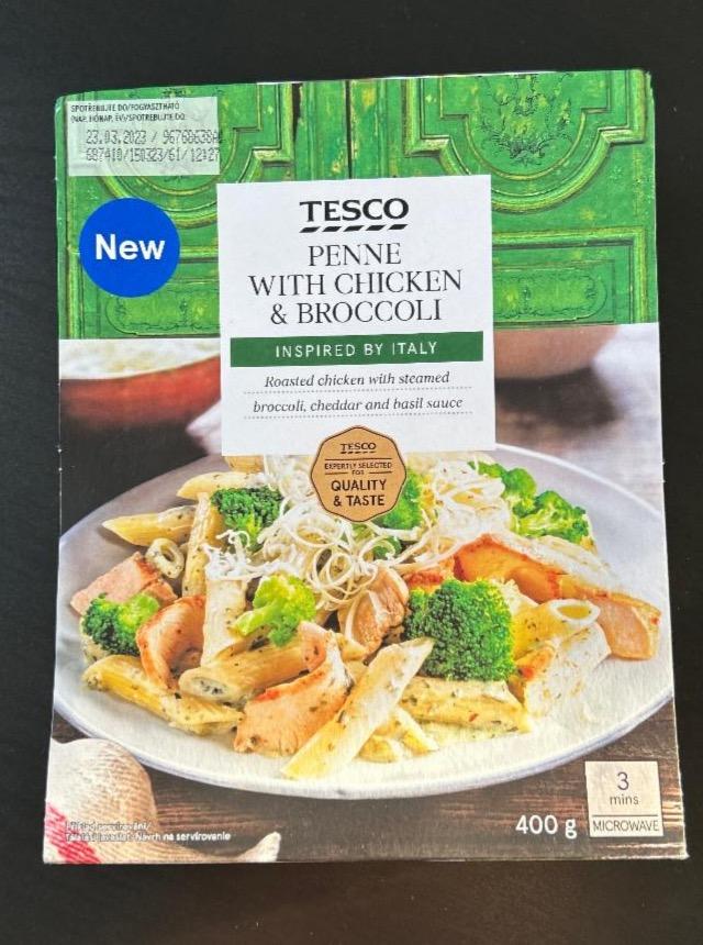 Fotografie - Penne with chicken & broccoli Tesco