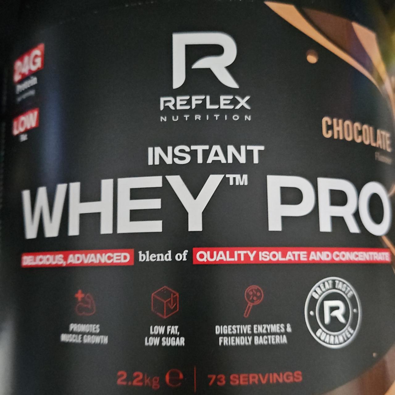 Fotografie - Instant whey pro chocolate Reflex Nutrition