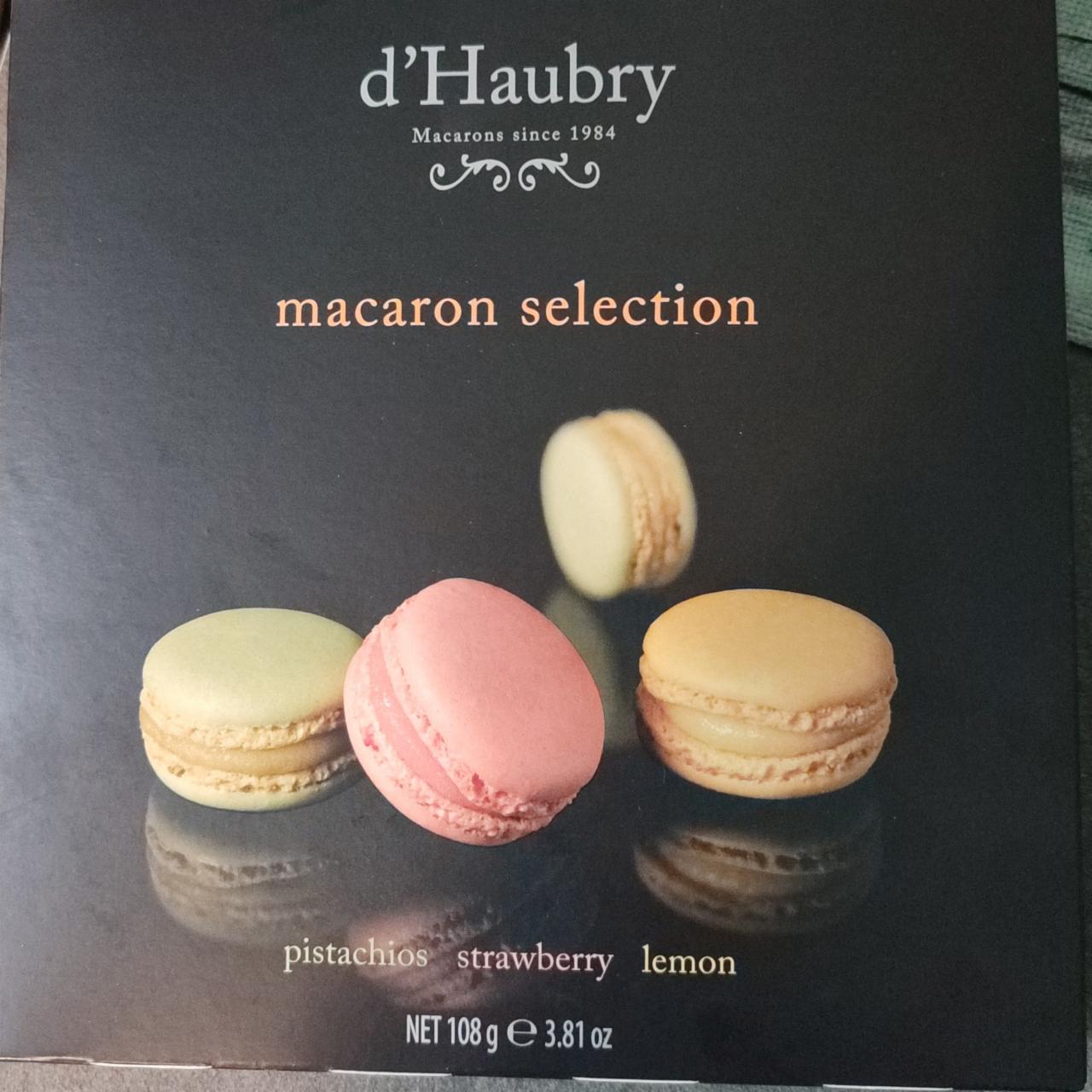 Fotografie - Macaron selection d'Haubry