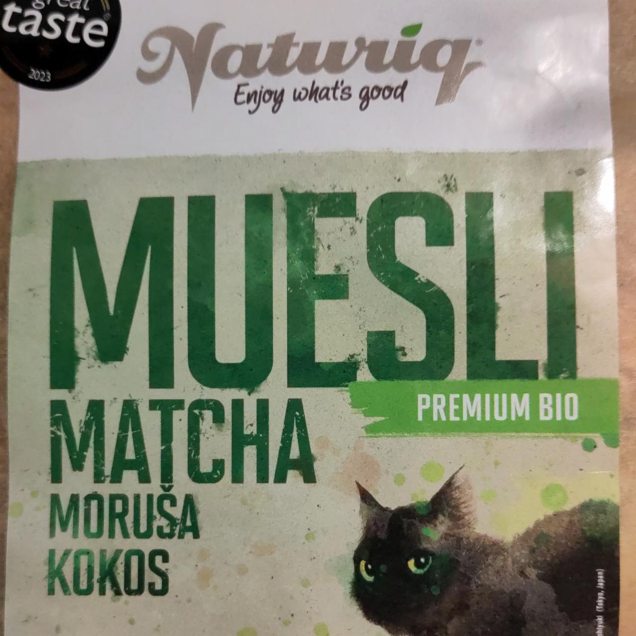 Fotografie - Muesli matcha moruša kokos Naturiq