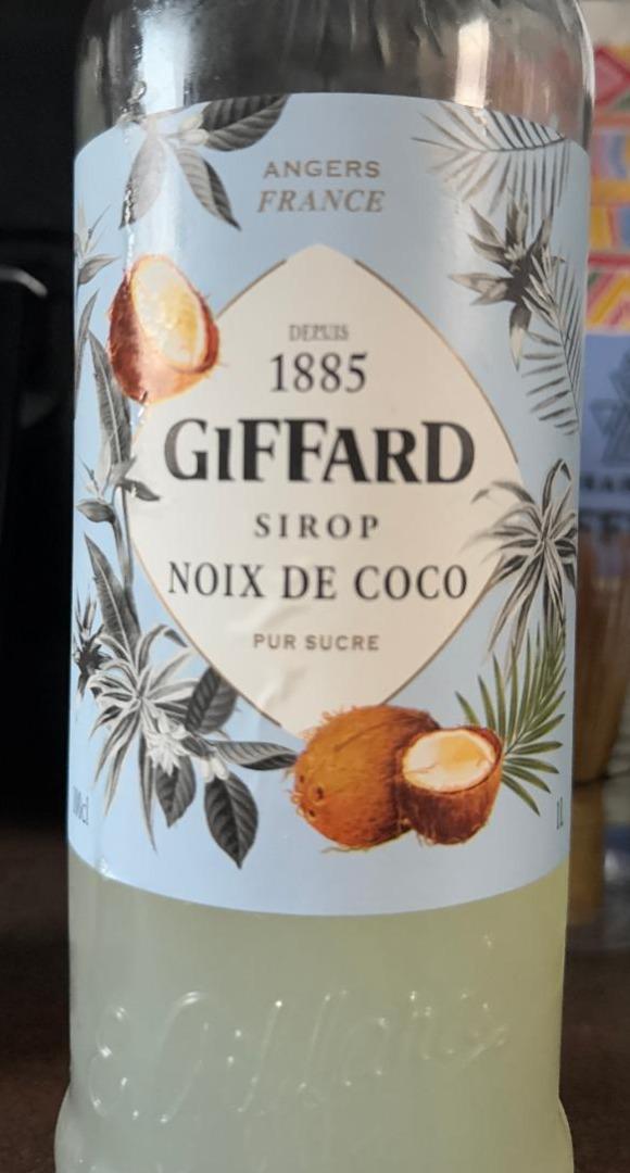 Fotografie - Sirop Noix De Coco Giffard