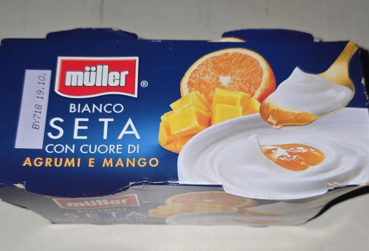 Fotografie - Bianco Seta con cuore di Agrumi e Mango Müller