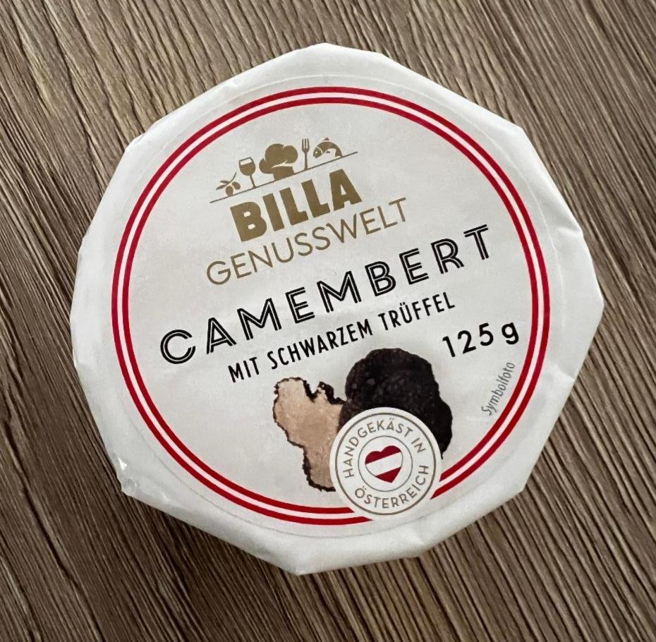 Fotografie - Camembert mit schwarzem trüffel Billa Genusswelt