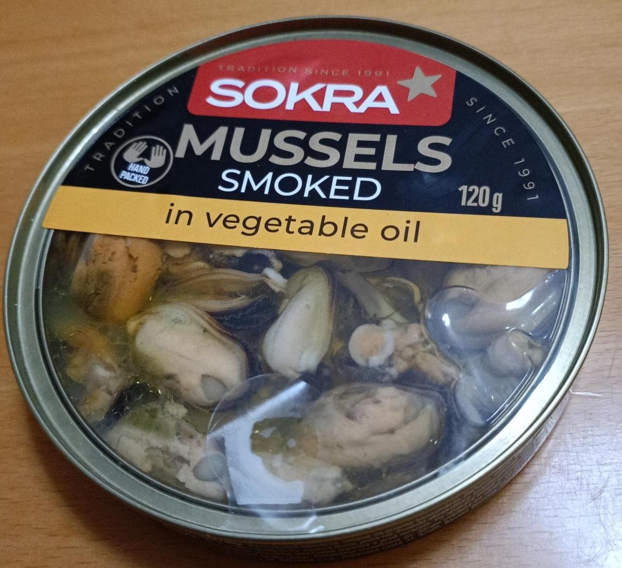 Fotografie - Mussels Smoked in vegetable oil Sokra