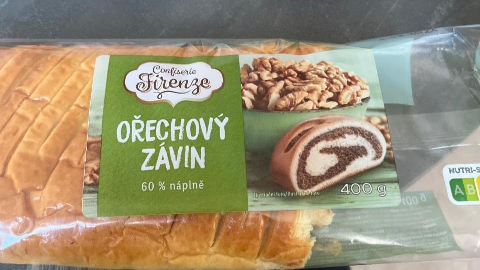 Fotografie - Ořechový závin 60% náplně Confiserie Firenze