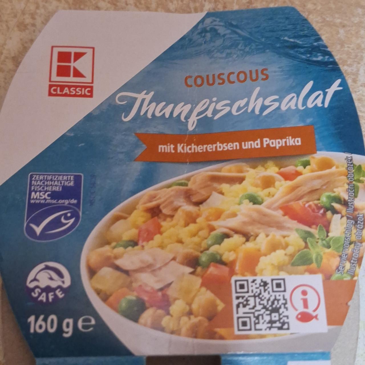 Fotografie - Couscous Thunfischsalat mit Kichererbsen und Paprika K-Classic