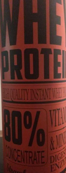 Fotografie - WHEY protein strawberry Fit Boom