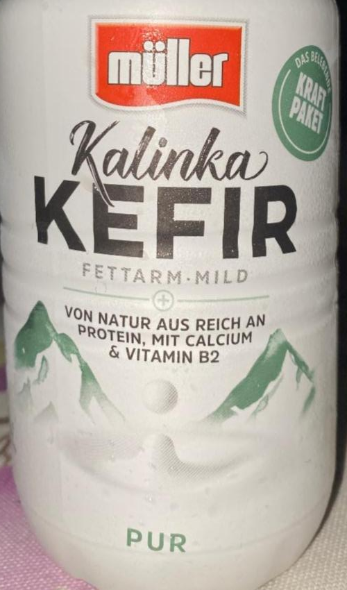 Fotografie - Kalinka kefir fettarm mild pur Müller