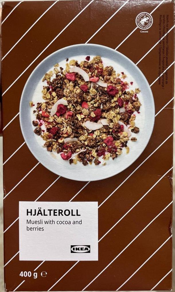 Fotografie - Hjälteroll Muesli with cocoa and berries Ikea