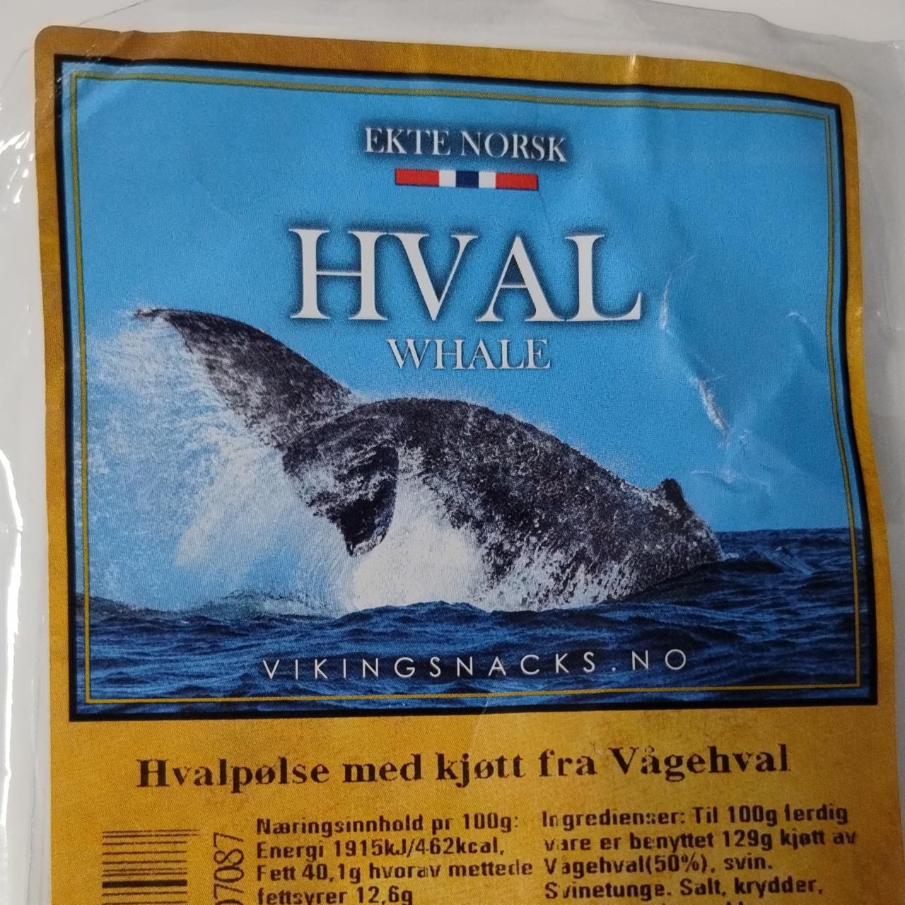 Fotografie - Hval Whale Ekte Norsk