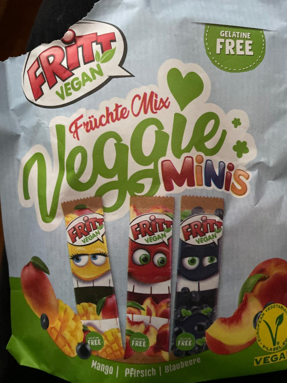 Fotografie - Vegan Minis Früchte Mix Fritt