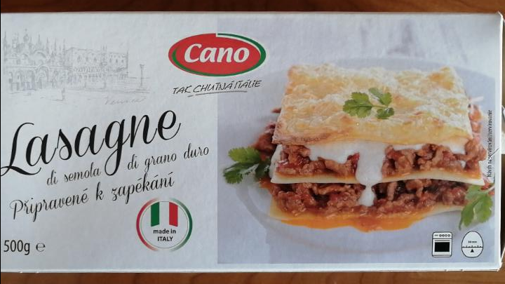 Fotografie - Camo Lasagne semolinove