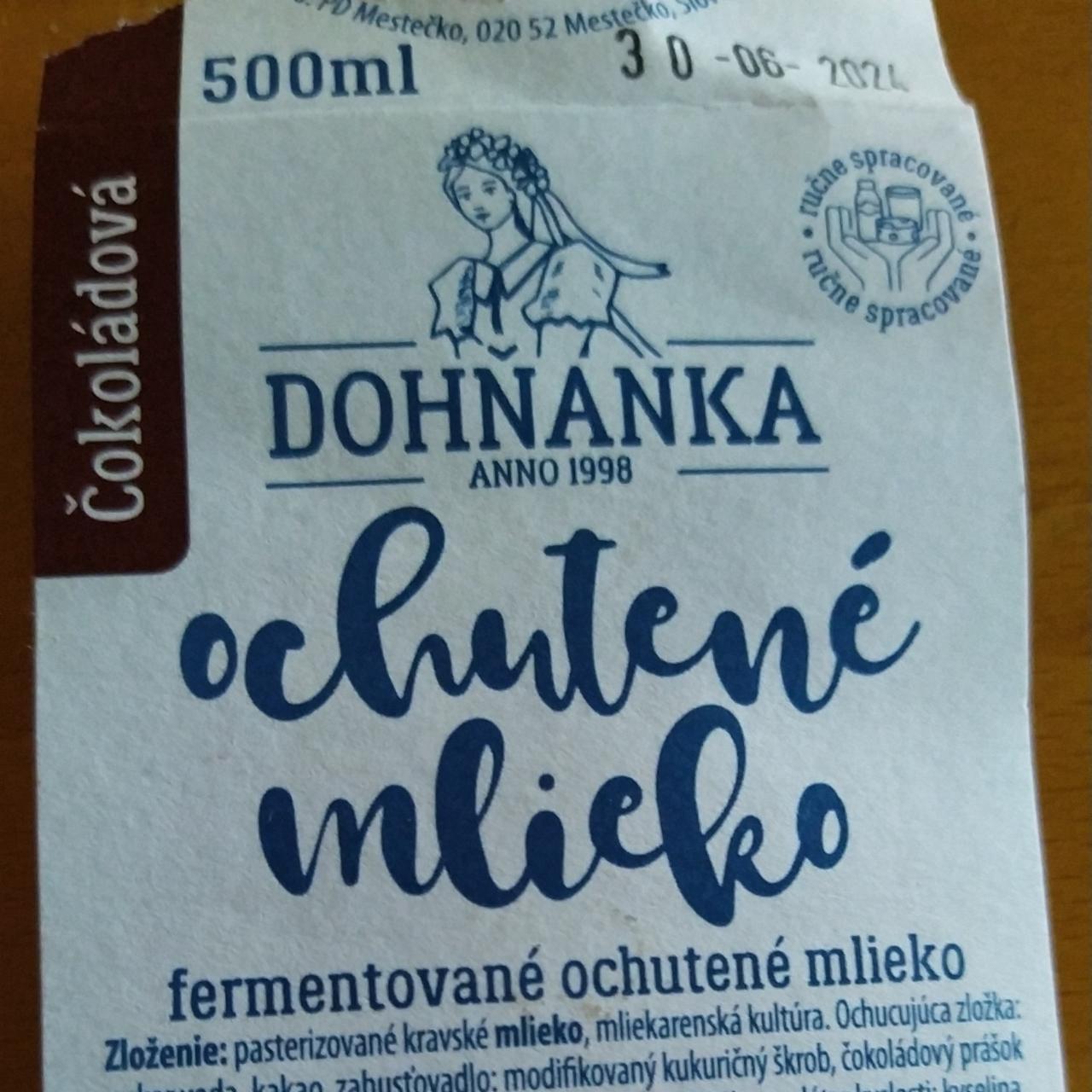 Fotografie - Dohňanka čokoládová fermentované ochutené mlieko