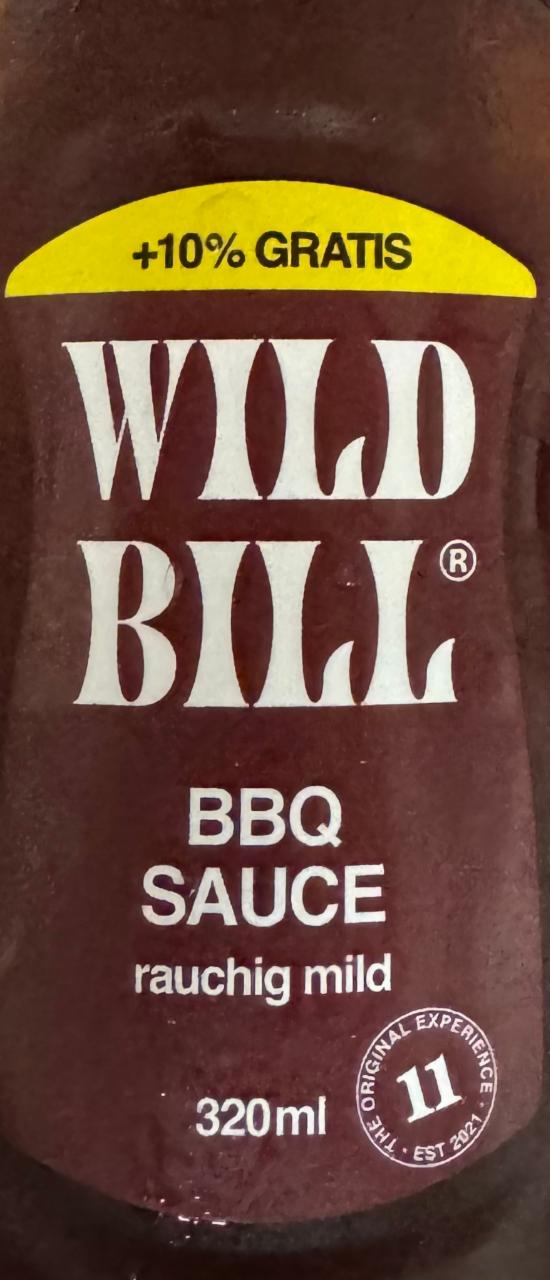 Fotografie - BBQ sauce rauching mild Wild Bill