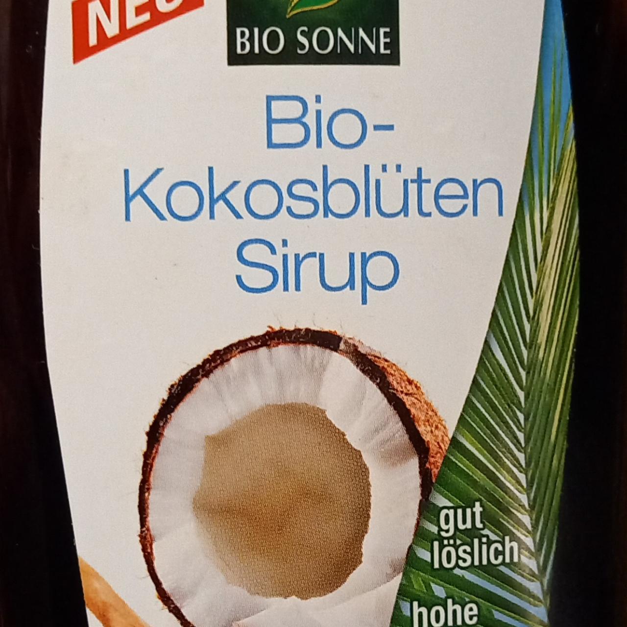 Fotografie - Bio-kokosblüten sirup Bio Sonne