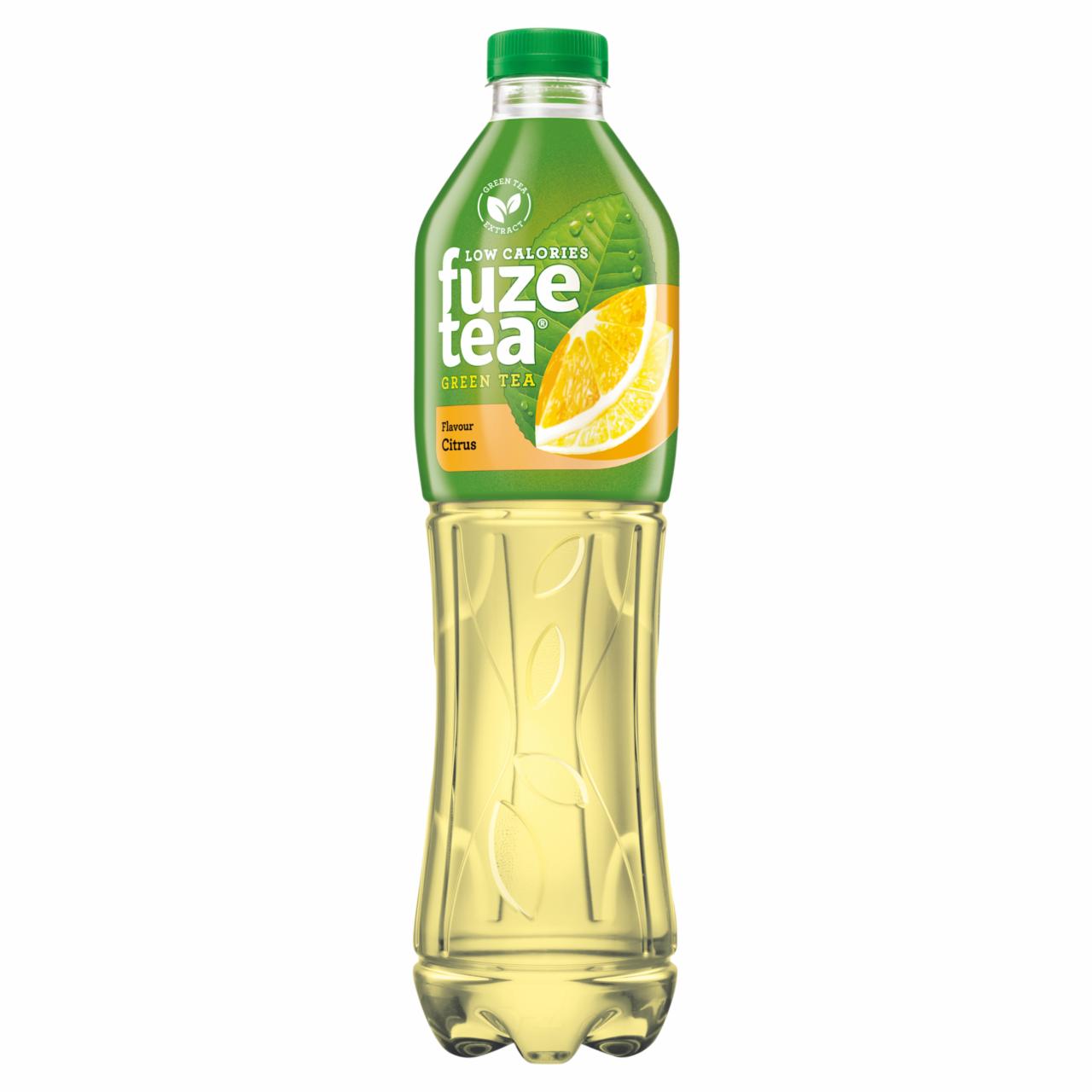 Fotografie - Green tea flavour citrus low calories Fuzetea