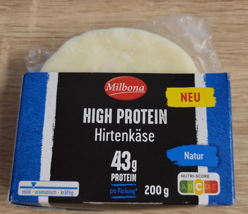 Fotografie - High Protein Hirtenkäse Natur Milbona