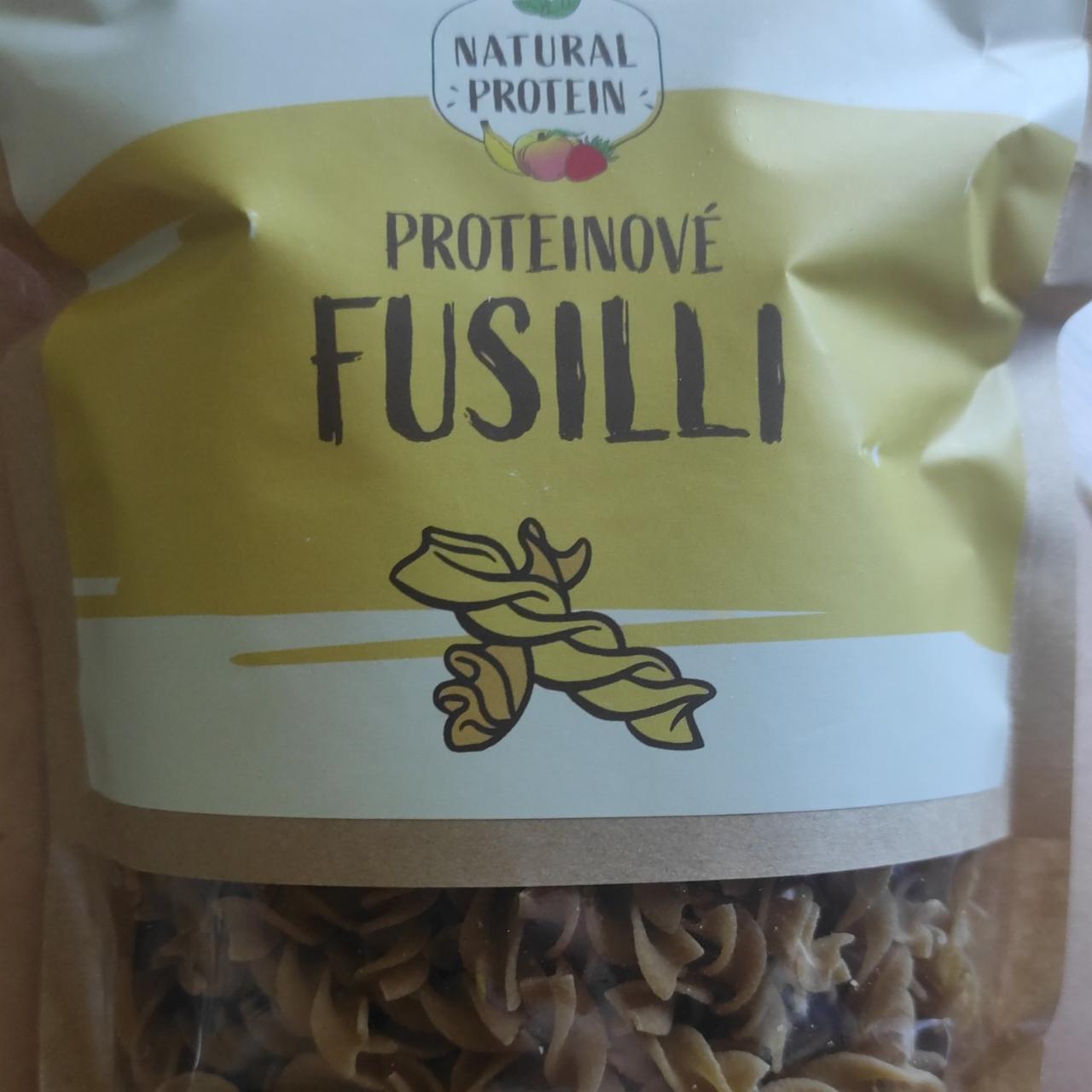 Fotografie - Proteinové fusilli Natural protein