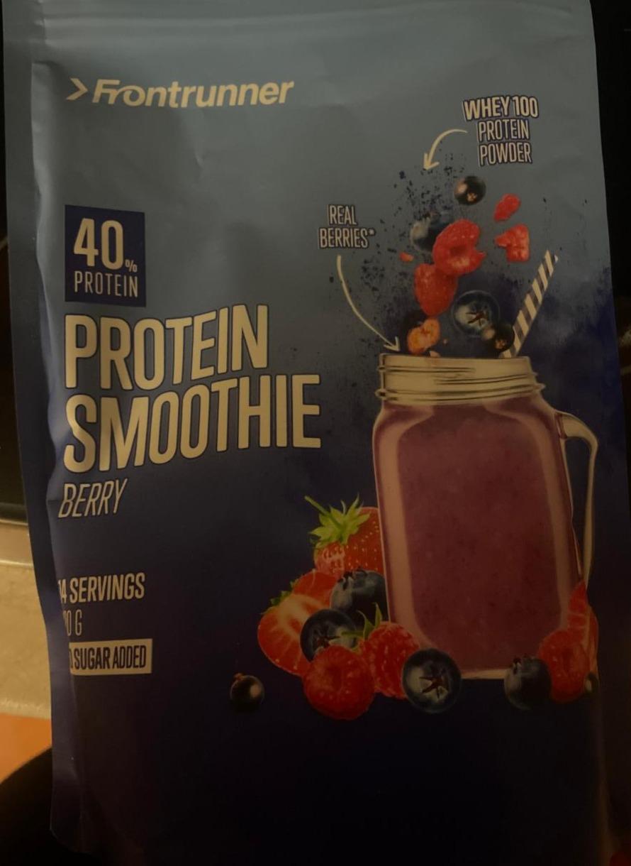 Fotografie - Protein smoothie Berry Frontrunner