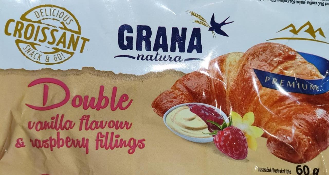 Fotografie - Double vanilla flavour & raspberry fillings Grana natura