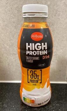 Fotografie - High Protein Drink Salted Caramel Milbona