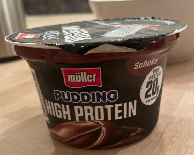 Fotografie - Pudding High Protein Schoko Müller