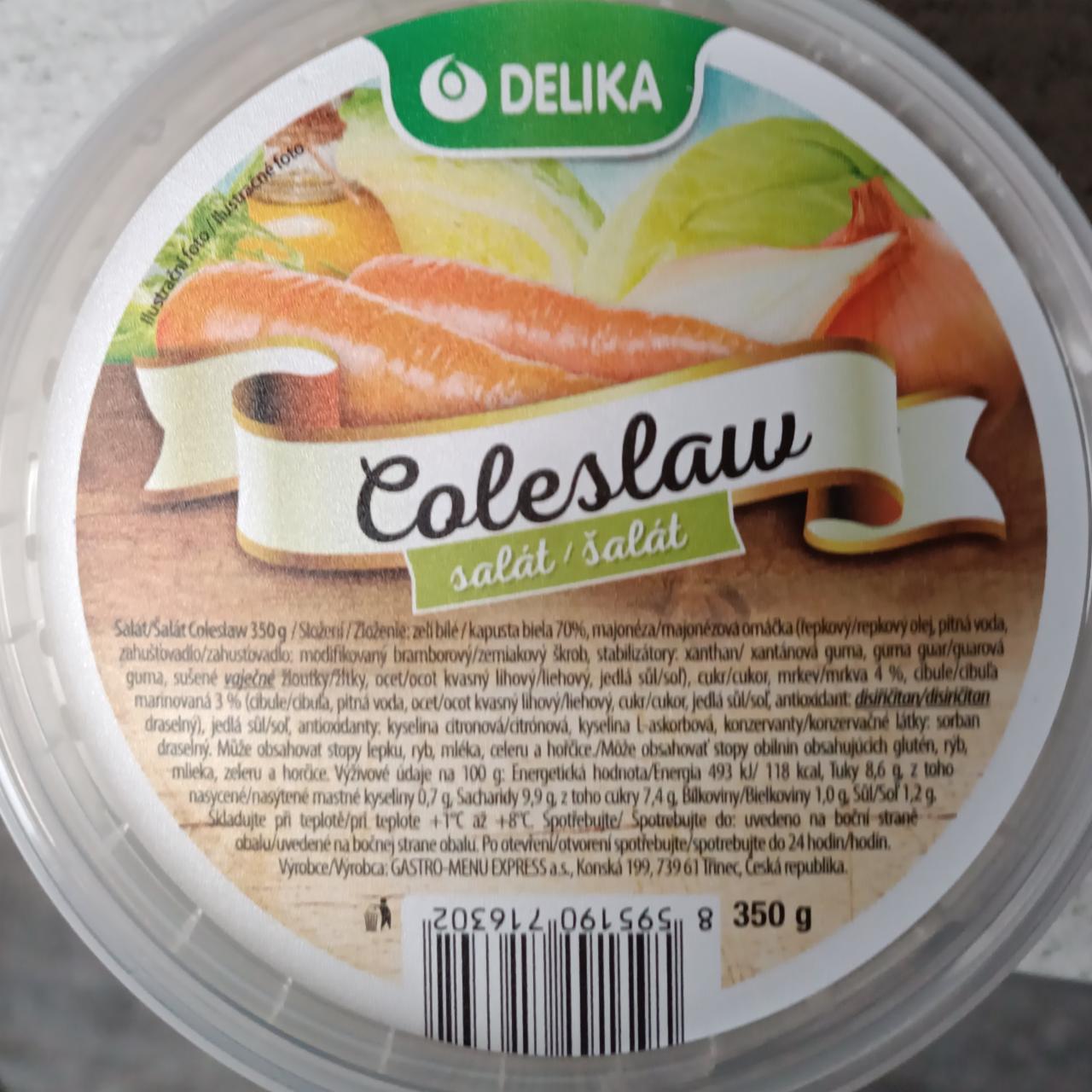 Fotografie - Coleslaw zeleninový salát Delika