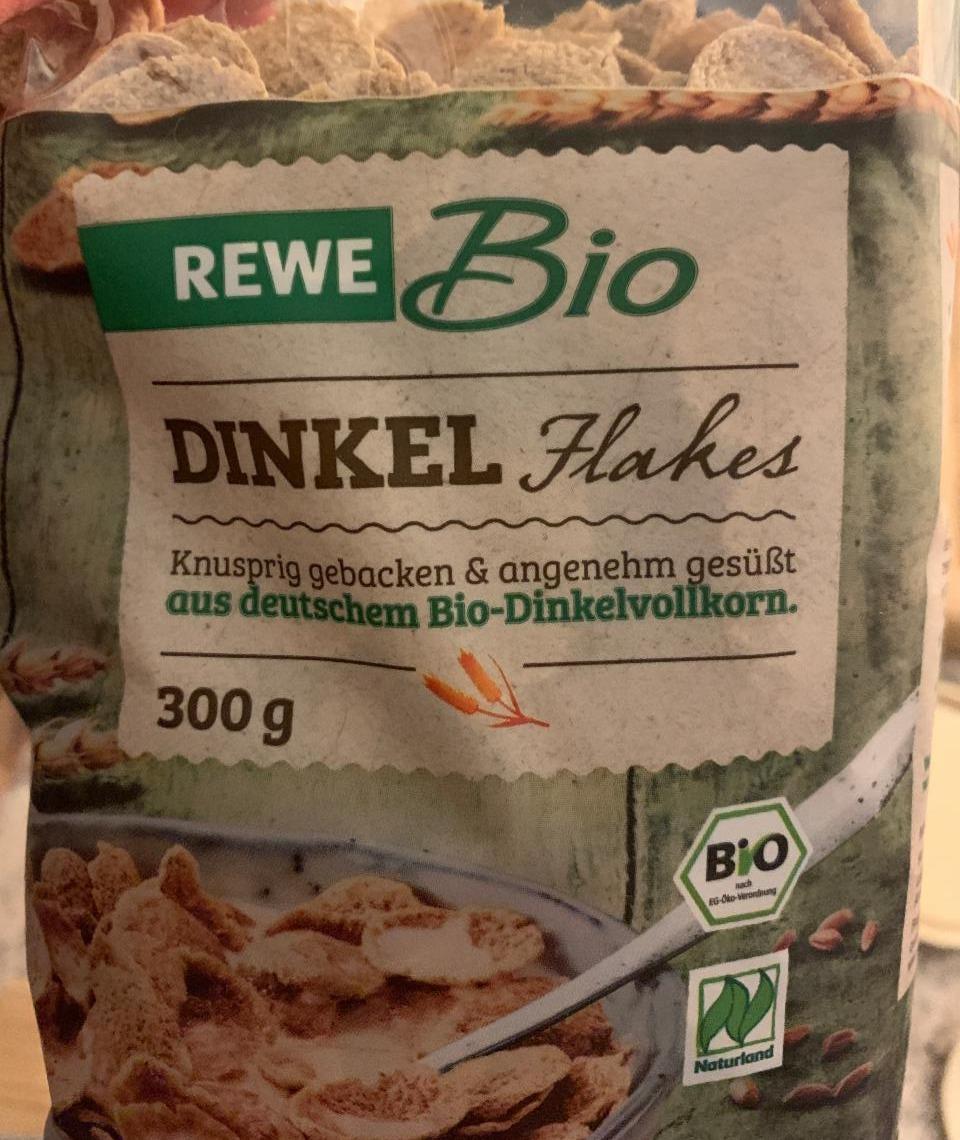 Fotografie - Dinkel Flakes Rewe Bio