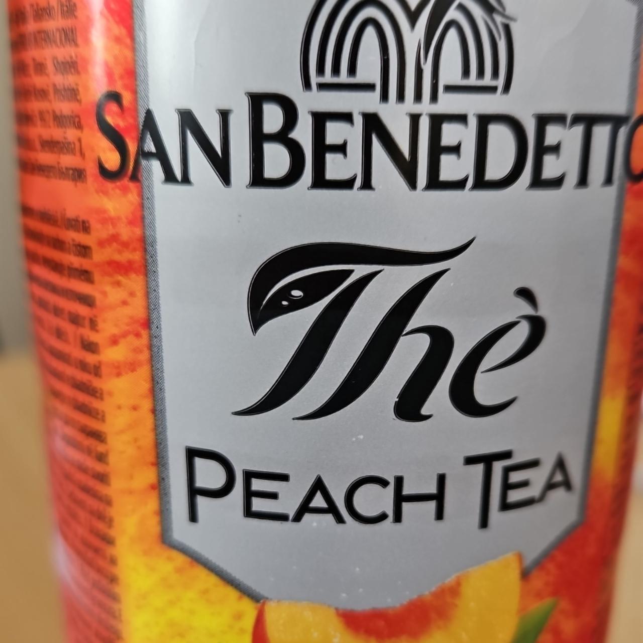 Fotografie - Thé Peach Tea San Benedetto