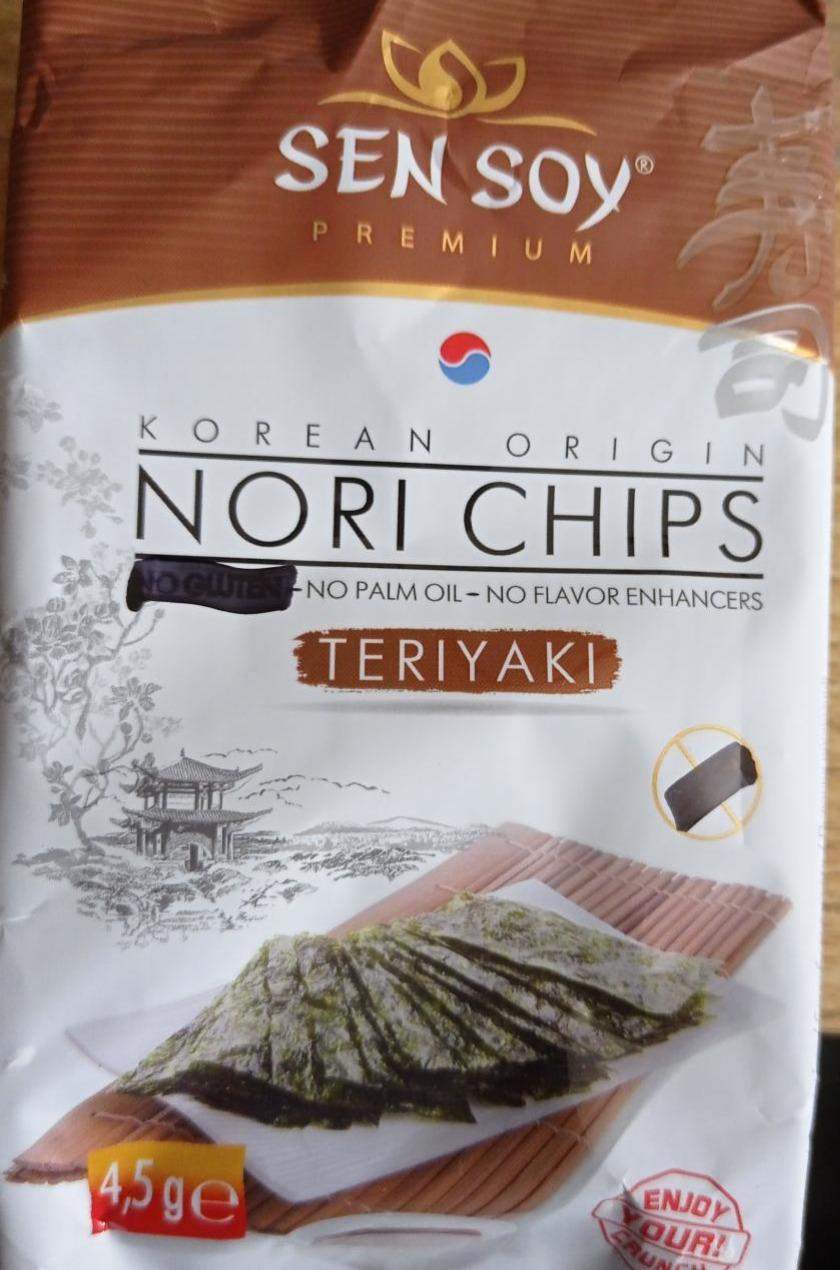 Fotografie - Nori chips teriyaki Sen Soy