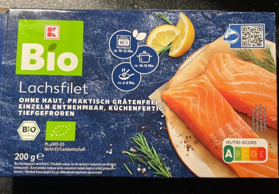 Fotografie - Lachsfilet K-Bio