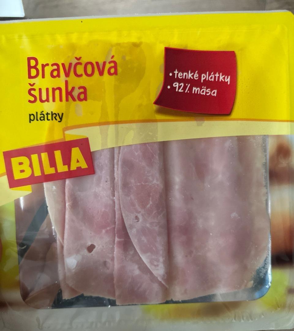 Fotografie - Bravčová šunka plátky Billa