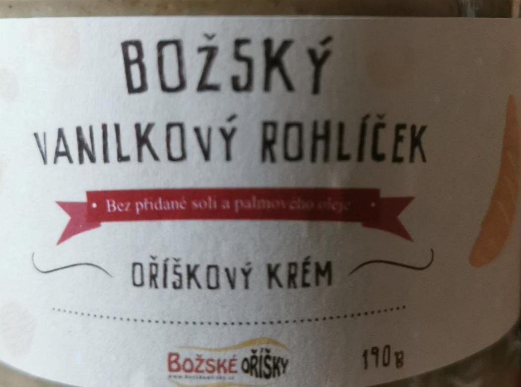 Fotografie - Božský vanilkový rohlíček Božské oříšky