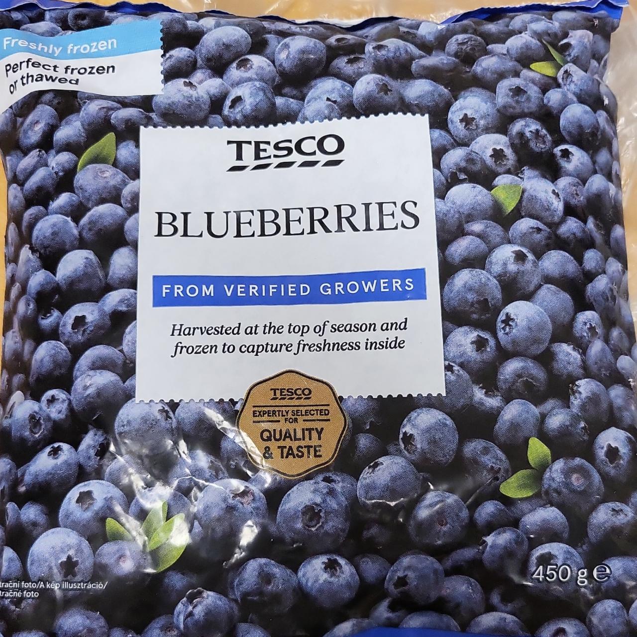 Fotografie - Blueberries Freshly frozen Tesco