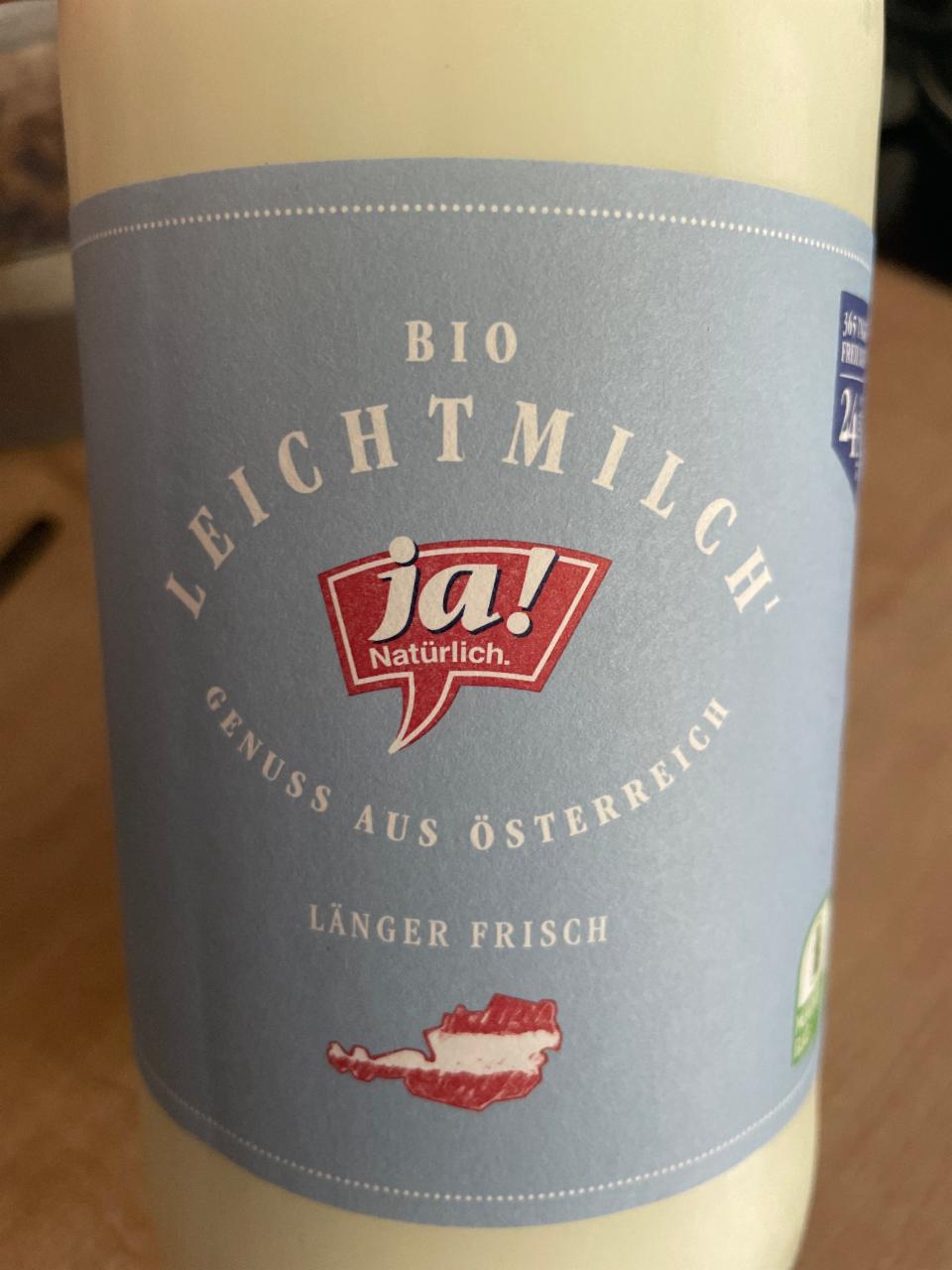 Fotografie - Bio Leichtmilch Länger Frisch ja! Natürlich.