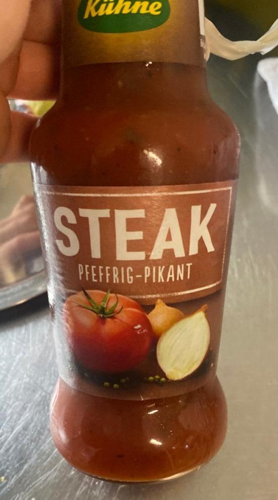 Fotografie - Steak Pfeffrig-Pikant Kühne