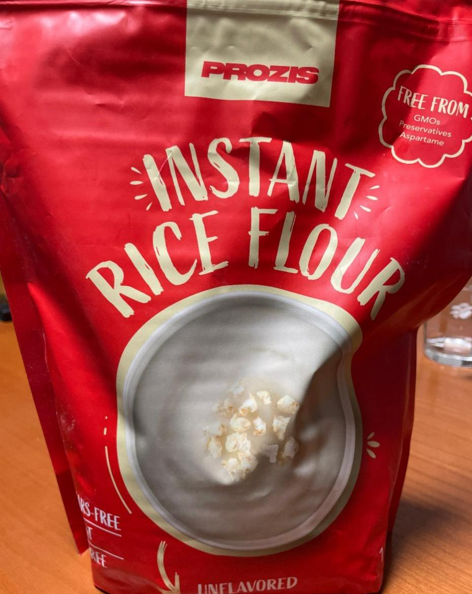 Fotografie - Instant rice flour unflavored Prozis