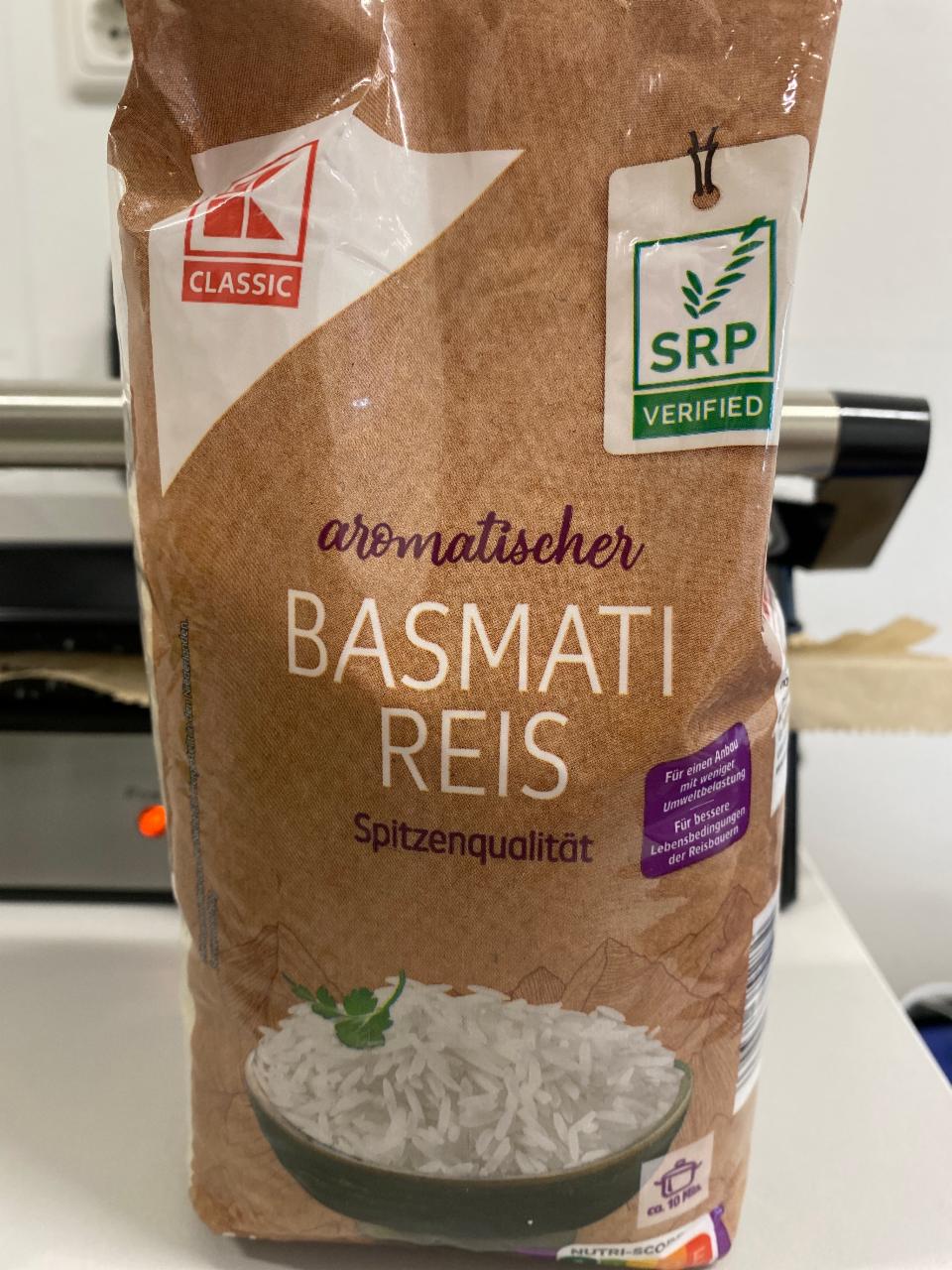 Fotografie - Basmati Reis K-Classic