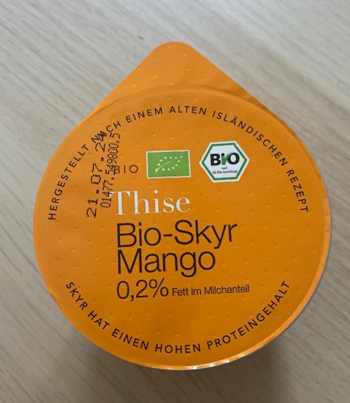 Fotografie - Bio-Skyr Mango Thise