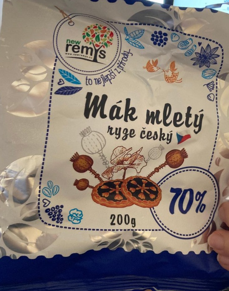 Fotografie - Mák mletý ryze český 70% New Remys